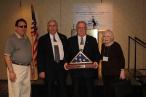 New Jersey's Michael McFadden wins BellTel's special volunteer of the year award in 2009.